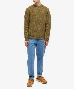 Officine Generale Marco Rib Crew Knit -Outlet Sweaters Store 28 10 2022 ns w22mknt300 m9