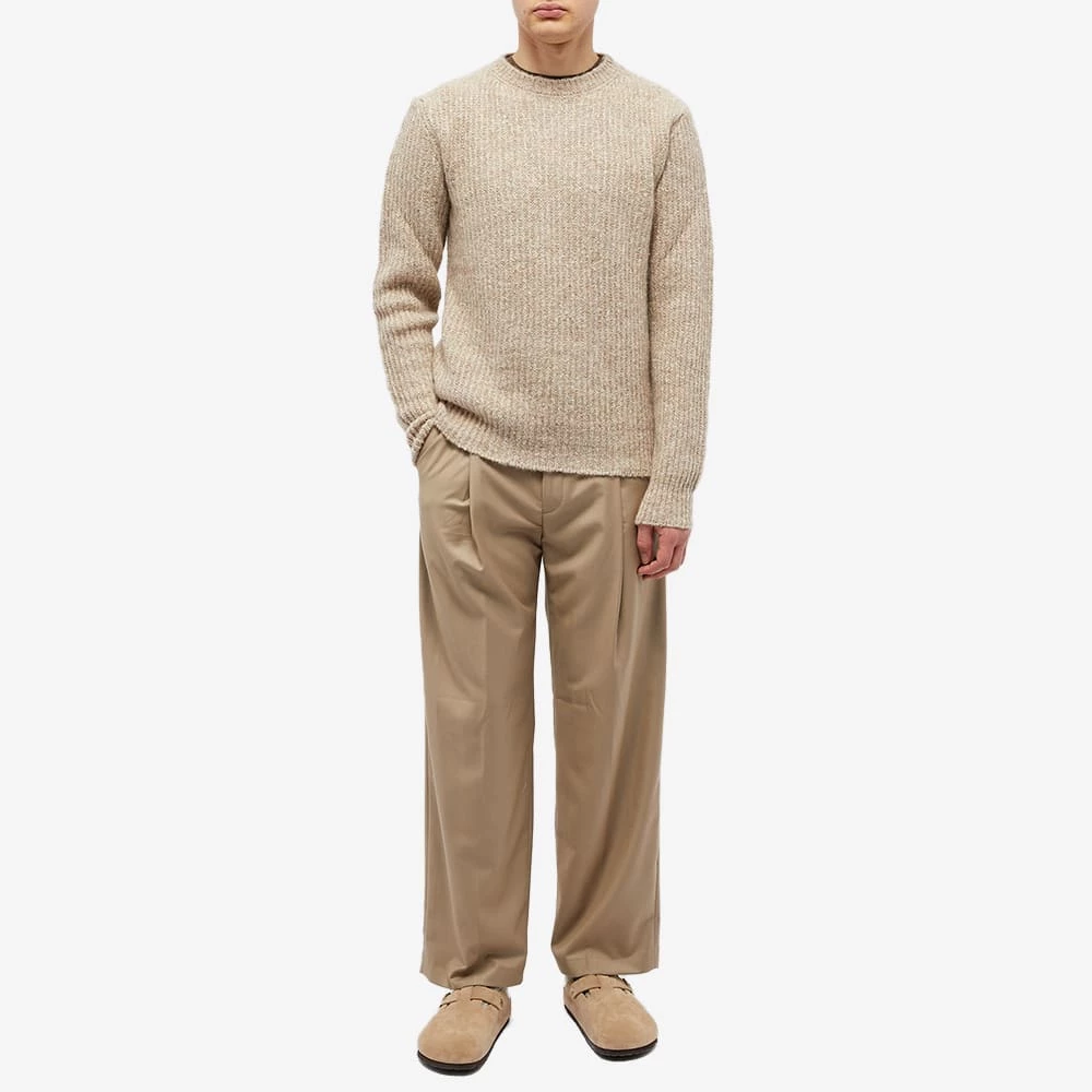 Officine Generale Marco Rib Crew Knit 4 Officine Generale Marco Rib Crew Knit - Image 4