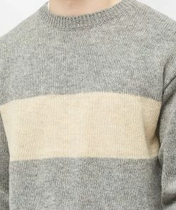 Pilgrim Surf + Supply Suzuki Wool Stripe Crew Knit -Outlet Sweaters Store 28 11 2022 NS 36150100262 16 10 1
