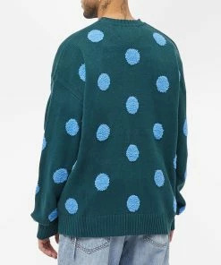 Brain Dead Polka Pile Crew Knit -Outlet Sweaters Store 28 11 2022 NS BDW22O12002638GR14 8 1