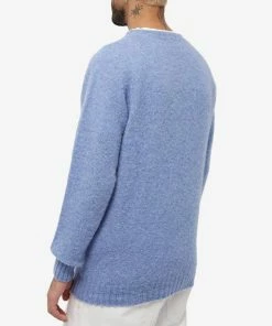 Harmony Shaggy Crew Knit -Outlet Sweaters Store 28 11 2022 SI CWO016 HKW038 COR 8 1