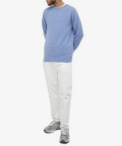 Harmony Shaggy Crew Knit -Outlet Sweaters Store 28 11 2022 SI CWO016 HKW038 COR 9 1