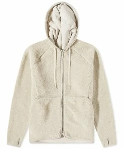 Folk Hooded Puzzle Fleece