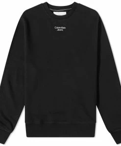 Calvin Klein Stacked Logo Crew Sweat
