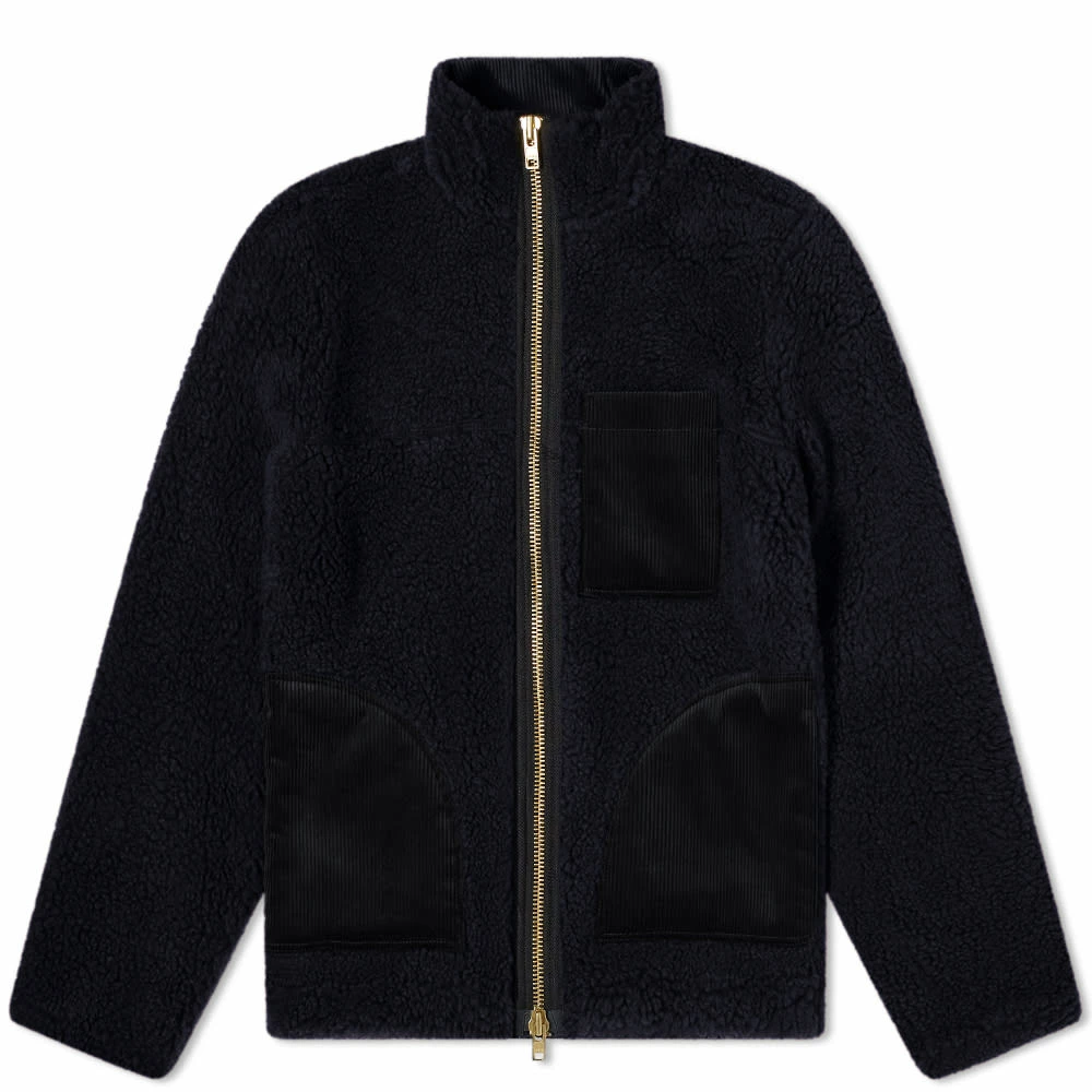 Oliver Spencer Bembridge Fleece Jacket 1 Oliver Spencer Bembridge Fleece Jacket
