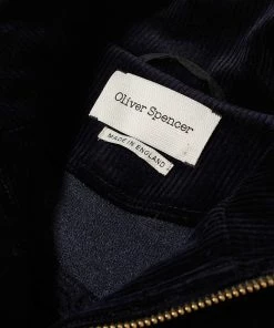 Oliver Spencer Bembridge Fleece Jacket 8 Oliver Spencer Bembridge Fleece Jacket -Outlet Sweaters Store 29 07 21 TC OSMJ336 FAI01NAV NAV 3 1