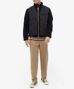 Oliver Spencer Bembridge Fleece Jacket 11 Oliver Spencer Bembridge Fleece Jacket -Outlet Sweaters Store 29 07 21 TC OSMJ336 FAI01NAV NAV m9 1