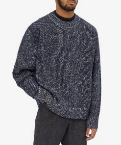 Acne Studios Kael Cash Mix Crew Knit -Outlet Sweaters Store 29 09 2021 EC B60151 AQ5 3 1