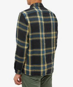 Wax London Whiting Overshirt -Outlet Sweaters Store 29 09 2022 ML AW22 OSH WHI AMG BKH 8 1