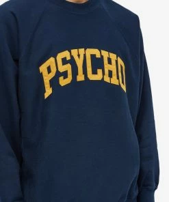 Undercover Psyco Crew Sweat -Outlet Sweaters Store 29 09 2022 ML UC2B4801 3 NVY 10 1