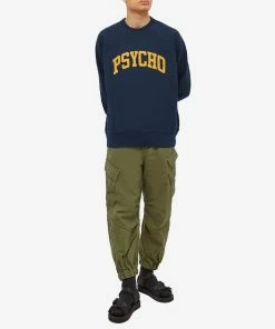 Undercover Psyco Crew Sweat -Outlet Sweaters Store 29 09 2022 ML UC2B4801 3 NVY m9 1