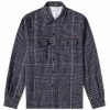 Universal Works Dogtooth Check Utility Overshirt
