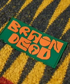 Brain Dead Configuration Sherpa Fleece Jacket -Outlet Sweaters Store 29 11 2021 GH BDF21O09002016YL08 3 1