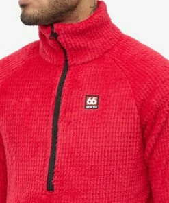 66° North Hrannar Alpha Quarter Zip Fleece Jacket -Outlet Sweaters Store 29 11 2022 JA K01250 246 10 1