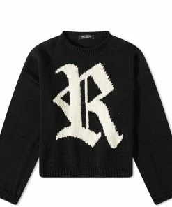 Raf Simons R Jacquard Crew Knit