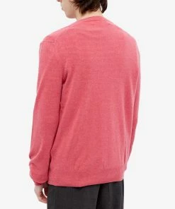 Comme Des Garçons Play Comme Des Garcons Play Overlapping Heart V-Neck Jumper 10 Comme Des Garçons Play Comme Des Garcons Play Overlapping Heart V-Neck Jumper -Outlet Sweaters Store 30 03 2021 RL P1N074 PK 5 1