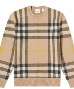Burberry Nixon Large Check Cashmere Knit