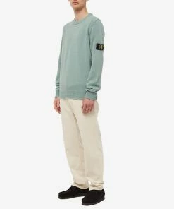 Stone Island Lambswool Crew Neck Knit -Outlet Sweaters Store 30 06 2022 SI 7715508A3 V0055 m4 1