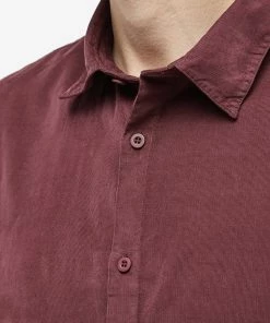 Sunspel Corduroy Button Down Shirt -Outlet Sweaters Store 30 08 2022 jd msht2015 rddu 10