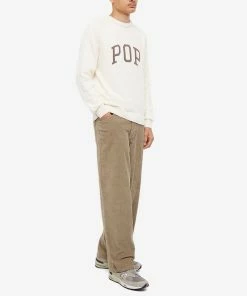 POP Trading Company Arch Logo Crew Knit -Outlet Sweaters Store 30 09 2022 BLRx POPAW22 06 001 m9 1