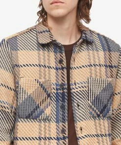 Wax London Whiting Overshirt Spear Check 8 Wax London Whiting Overshirt Spear Check -Outlet Sweaters Store 30 09 2022 jc aw22 osh whi amc nvm 10