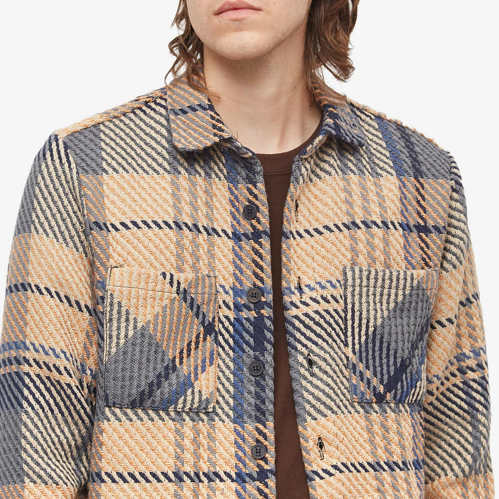 Wax London Whiting Overshirt Spear Check 4 Wax London Whiting Overshirt Spear Check - Image 4