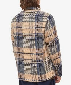 Wax London Whiting Overshirt Spear Check 7 Wax London Whiting Overshirt Spear Check -Outlet Sweaters Store 30 09 2022 jc aw22 osh whi amc nvm 8
