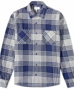 Save Khaki Flannel Weekend Standard Shirt