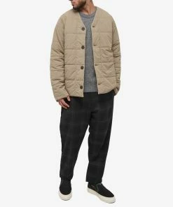 Kestin Brushed Shetland Crew Knit -Outlet Sweaters Store 30 11 2022 AJ KHKNAW2202 GRY m9 1