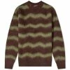 Acne Studios Kristoffer Mohair Stripe Knit