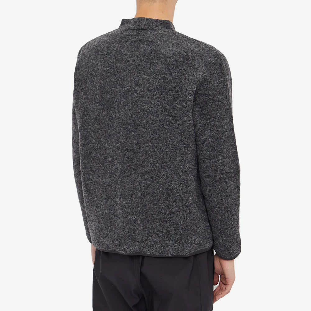 Universal Works Wool Fleece Cardigan 3 Universal Works Wool Fleece Cardigan - Image 3