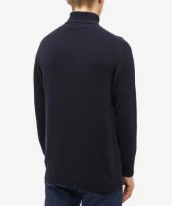 Officine Generale Seamless Turtleneck Knit -Outlet Sweaters Store 31 10 2022 SI W22MKNT327 8 1