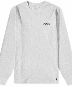 Polo Ralph Lauren Long Sleeve Mini Waffle Tee